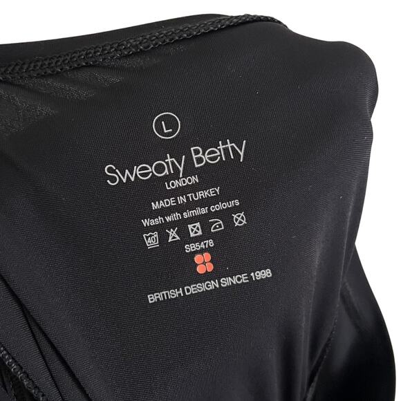 Sweaty Betty Explorer Ace Midi Dress Black Large Athleisure Minimalist Style - Picture 11 of 11